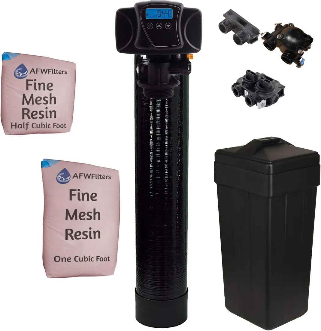 AFWFilters IRON Pro 2 Fleck 5600SXT 48,000-Grain Water Softener and Filter System